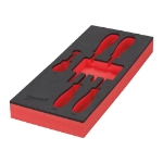 Afbeeldingen van MILWAUKEE® Lege foam inlays voor stalen gereedschapswagens Empty 5 pc Screwdriver PH Set Foam Insert