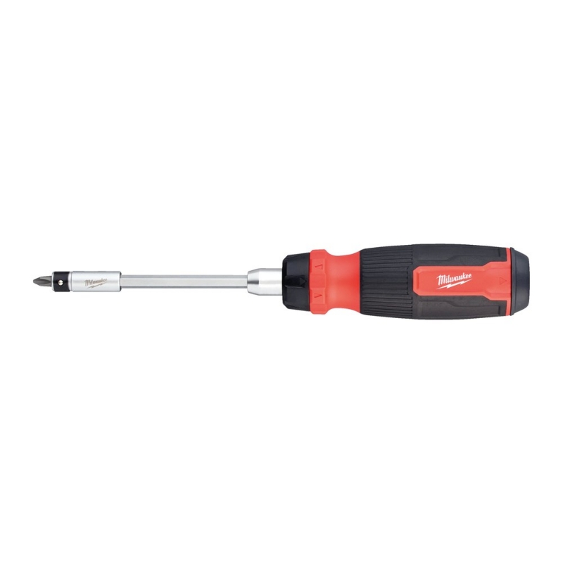 Afbeeldingen van MILWAUKEE® Schroevendraaier multi-Bit 27 in 1 ratelend 27 in 1 Ratchet Multi-Bit Screwdriver
