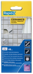 Afbeeldingen van Rapid Lijmpatronen 12 mm Keramiek