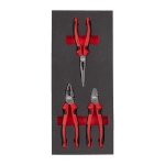 Afbeeldingen van MILWAUKEE® Foam inlay tangenset (3-delig) Pliers Set Foam Insert - 3 pcs