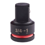 Afbeeldingen van MILWAUKEE® Slagdop verloopstuk 3/4 naar 1" Impact socket adaptor 3/4" to 1"-1pc
