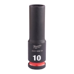 Afbeeldingen van MILWAUKEE® Slagdop 3/8 lang 10 mm 3/8" impact socket deep - 1 pc