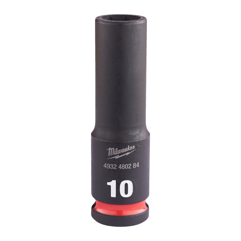 Afbeeldingen van MILWAUKEE® Slagdop 3/8 lang 10 mm 3/8" impact socket deep - 1 pc