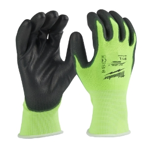 Afbeeldingen van MILWAUKEE® Hi-vis Cut A Handschoenen Hi-Vis Cut A Handschoenen - 9/L - 1pc