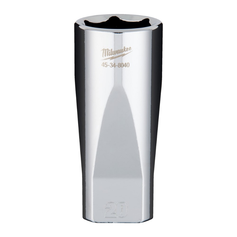 Afbeeldingen van MILWAUKEE® ⅜″ Ratel 3/8 Drive Socket Metric Deep - 20 mm