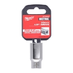 Afbeeldingen van MILWAUKEE® Dop 1/2˝ FOUR FLAT™ 1/2 Drive Socket Metric Standard - 10 mm