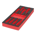 Afbeeldingen van MILWAUKEE® Lege foam inlays voor stalen gereedschapswagens Empty 8 pc Insulated Screwdriver set Foam Insert