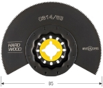 Afbeeldingen van OS 14/85 Starlock Segmentzaagblad Hout ø85 (v