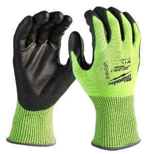 Afbeeldingen van MILWAUKEE® Hi-Vis Cut D Handschoenen Hi-Vis Cut D Handschoenen - 10/XL - 1pc