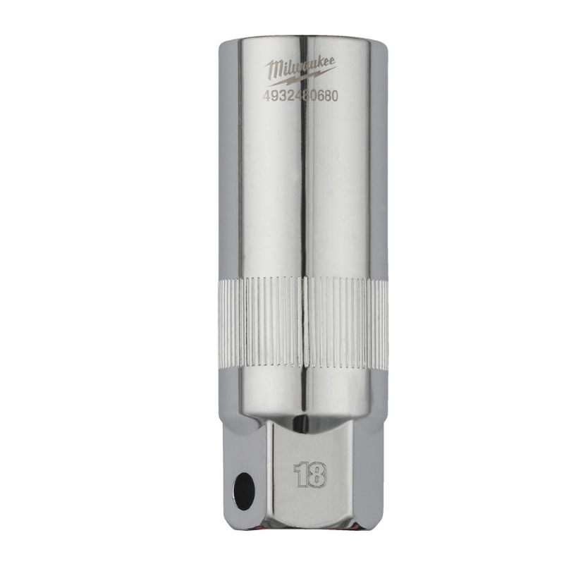 Afbeeldingen van MILWAUKEE® ⅜˝ Bougiedop 3/8" Drive Spark Plug Socket - 18 mm