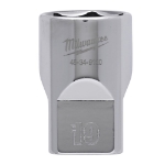 Afbeeldingen van MILWAUKEE® Dop 1/2˝ FOUR FLAT™ 1/2 Drive Socket Metric Standard - 19 mm