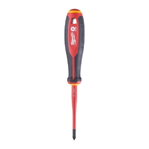 Afbeeldingen van MILWAUKEE® Schroevendraaier VDE Tri-lobe PZ1 X80 Tri-Lobe VDE Screwdriver PZ1 x80