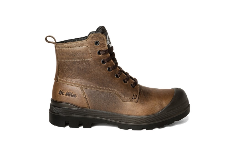 Afbeeldingen van Mr. Miles Veiligheidsschoen hoog stalen (kruip)neus en composiet zool S3 Santiago