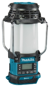 Afbeeldingen van Makita 14,4 V / 18 V Camping lamp met radio en Bluetooth DMR056