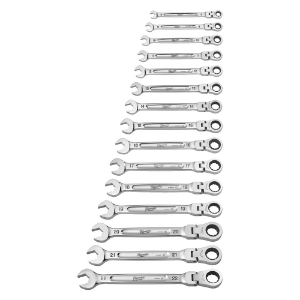 Afbeeldingen van MAX BITE™ Flex Steek Ratelsleutel Set - 15 pc