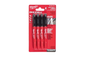 Afbeeldingen van MILWAUKEE® Marker Inkzall Fine Tip Markers - 4 pcs