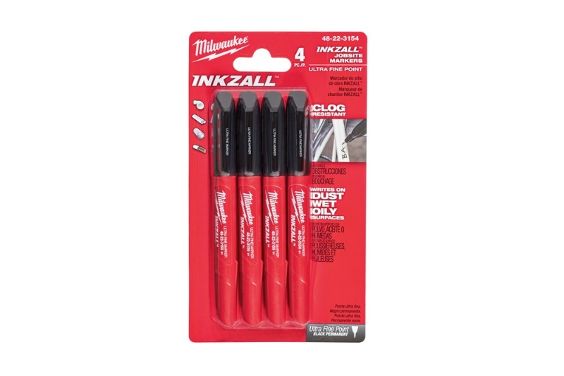 Afbeeldingen van MILWAUKEE® Marker Inkzall Fine Tip Markers - 4 pcs