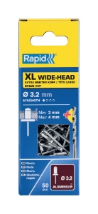 Afbeeldingen van Rapid Blindklinknagels XL