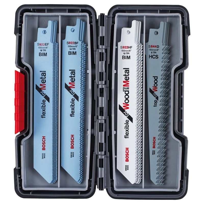 Afbeeldingen van Bosch Reciprozaagbladenset