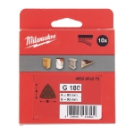 Afbeeldingen van MILWAUKEE® Schuurpapier voor schuurmachines 93 x 93 mm 93 x 93 H&L GR 180 - 10 pcs