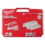 Afbeeldingen van 1/4” Ratel en Doppenset -Metrisch - 50 pcs.