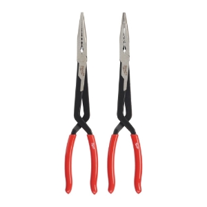 Afbeeldingen van MILWAUKEE® Lange bektangset (2-delig) Long Reach Pliers 2 pc Set