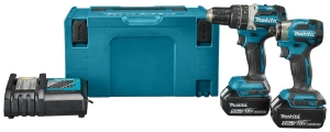 Afbeeldingen van Makita DLX2180TJ 18V Combiset voor allround