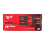 Afbeeldingen van MILWAUKEE® Foam Inlay schroevendraaier TX Set 2 (6 delig) Screwdriver TX Set 2 Foam Insert - 6 pc
