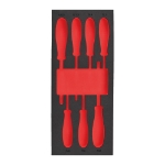 Afbeeldingen van MILWAUKEE® Lege foam inlays voor stalen gereedschapswagens Empty 7 pc Screwdriver SL & PH Set Foam Insert