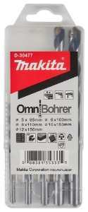 Afbeeldingen van Makita D-30477 Multiboorset 5-delig