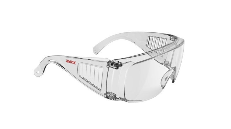 Afbeeldingen van 4tecx® Overzetbril Protect Clear