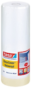 Afbeeldingen van tesa® 2-in-1: Maskeringsfolie met maskeringstape 4368