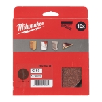Afbeeldingen van MILWAUKEE® Schuurpapier voor vlakschuurmachines ⌀125 & 150 mm 150 mm H&L GR 60 - 10 pc