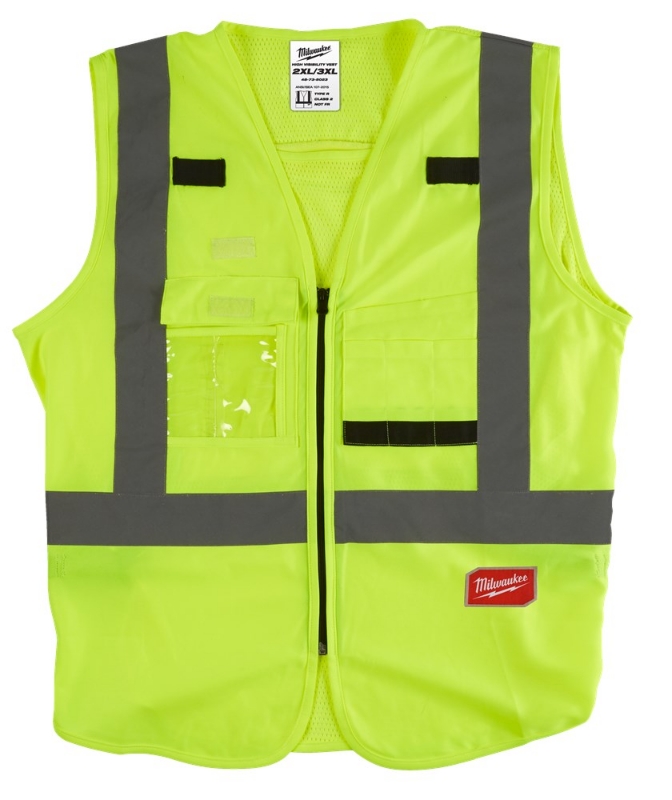 Afbeeldingen van MILWAUKEE® Hi-vis veiligheidshesje High-Visibility Vest Yellow - 2XL/3XL