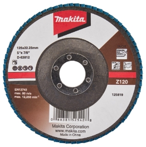 Afbeeldingen van Makita D-63812 Lamellenschuurschijf 125mm 