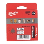 Afbeeldingen van MILWAUKEE® Schuurgaas voor delta-schuurmachines Mesh 93 x 93 H&L GR 120 - 10 pcs