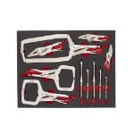 Afbeeldingen van MILWAUKEE® Foam inlay TORQUE LOCK™ griptangenset (11-delig) Grip Pliers Set Foam Insert - 11 pcs