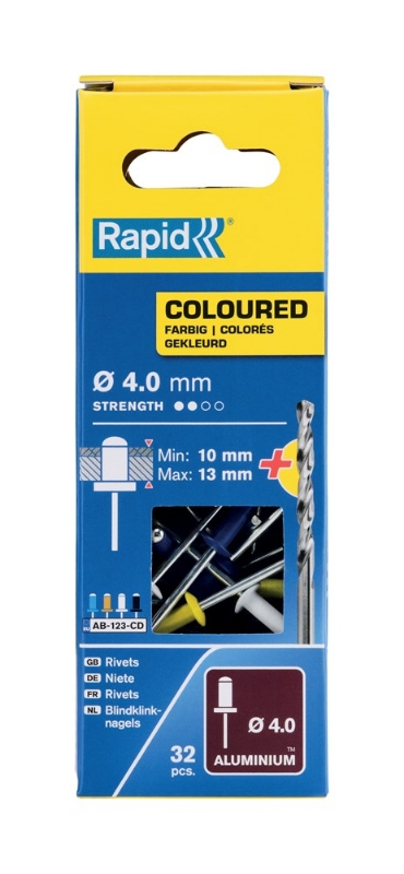 Afbeeldingen van Rapid Blindklinknagels Gekleurd