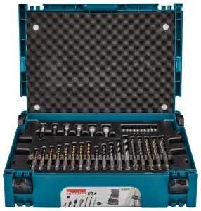 Afbeeldingen van Makita B-69478 Boor-/schroefbitset 65-delig