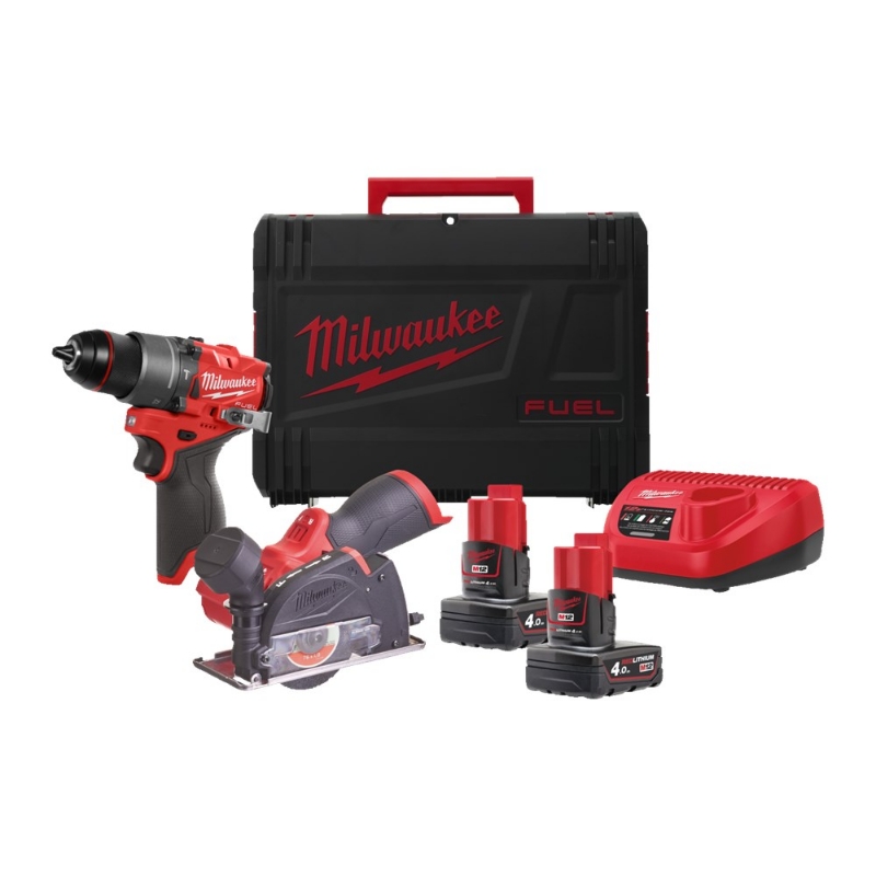Afbeeldingen van MILWAUKEE® Gereedschapset combi M12 FPP2G2-402X