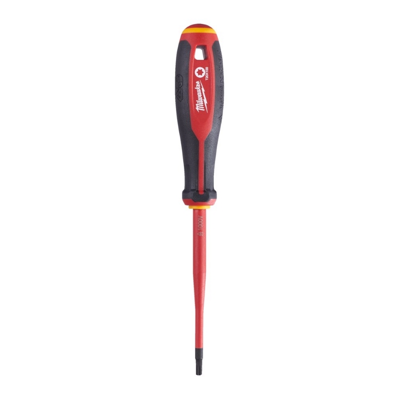 Afbeeldingen van MILWAUKEE® Schroevendraaier VDE Tri-lobe T20 X100 Tri-Lobe VDE Screwdriver T20 x100