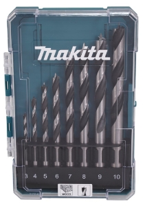 Afbeeldingen van Makita D-77257 Houtspiraalboorset 8-delig