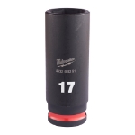 Afbeeldingen van MILWAUKEE® Slagdop 3/8 lang 17 mm 3/8" impact socket deep - 1 pc