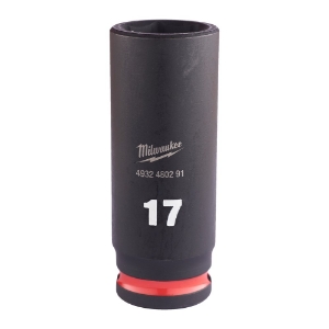 Afbeeldingen van MILWAUKEE® Slagdop 3/8 lang 17 mm 3/8" impact socket deep - 1 pc