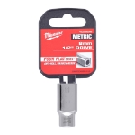 Afbeeldingen van MILWAUKEE® Dop 1/2˝ FOUR FLAT™ 1/2 Drive Socket Metric Standard - 8 mm