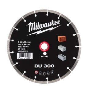 Afbeeldingen van MILWAUKEE® Diamantdoorslijpschijven DU DU 300 mm - 1 pc