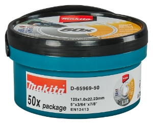 Afbeeldingen van Makita D-65969-50 Doorslijpschijf RVS groot-