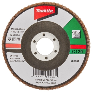 Afbeeldingen van Makita D-28064 Lamellenschuurschijf 115mm 