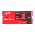 Afbeeldingen van MILWAUKEE® Foam Inlay schroevendraaier SL & PH Set (7 delig) Screwdriver SL & PH Set Foam Insert - 7 pc