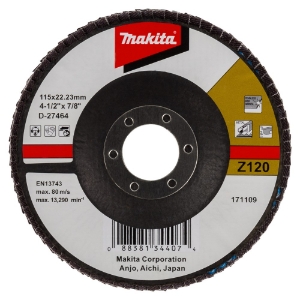 Afbeeldingen van Makita D-27464 Lamellenschuurschijf 115mm 